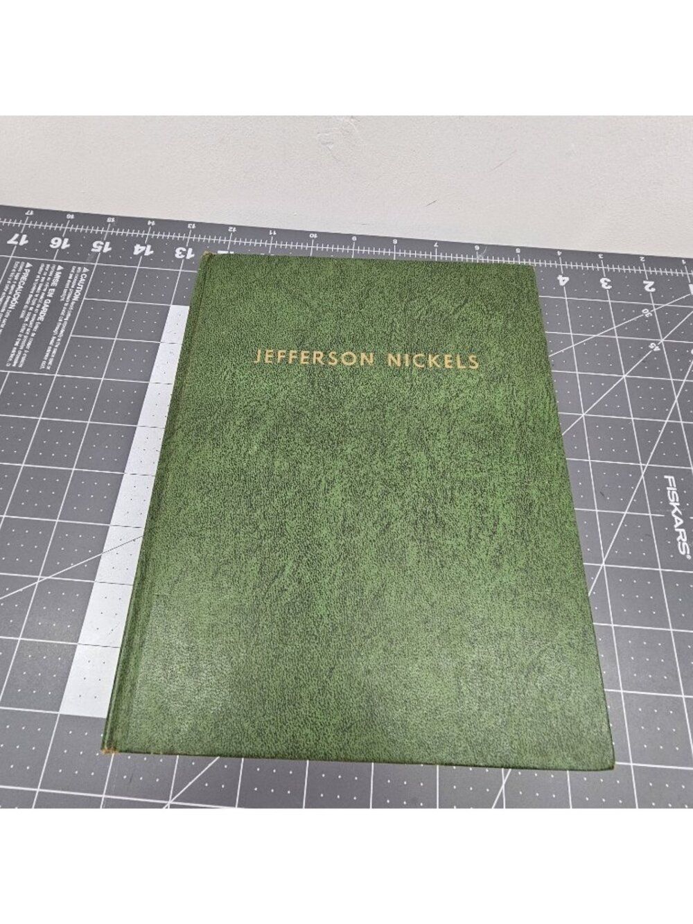 Whitman Jefferson Nickel Coin Folder #9207 (1938 - Up) - Empty Album No Coins